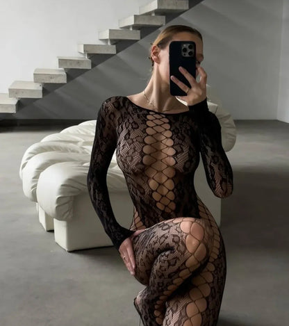 ARLINA CUTOUT BODY STOCKING