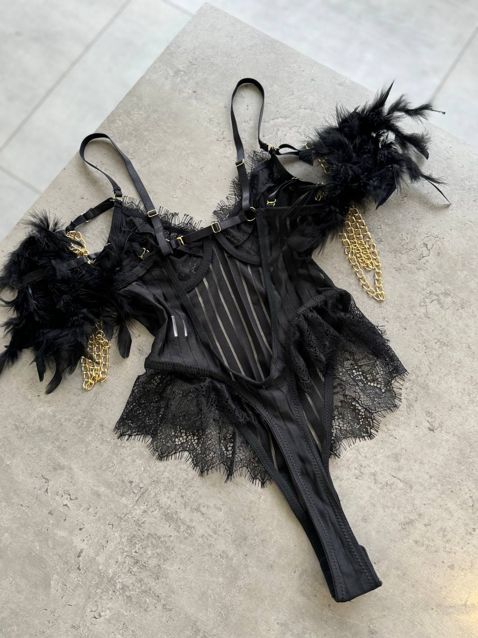 RAVENNA PLUME BODYSUIT