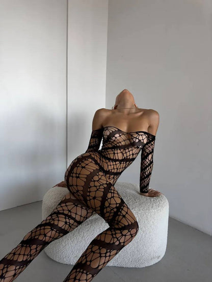 AURELIA MESH BODYSTOCKING