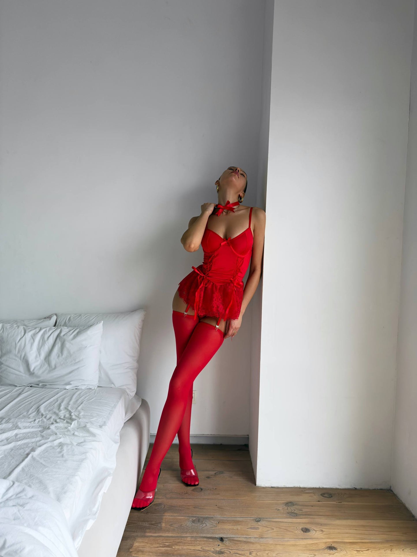 BIANA PREMIUM BABYDOLL RED