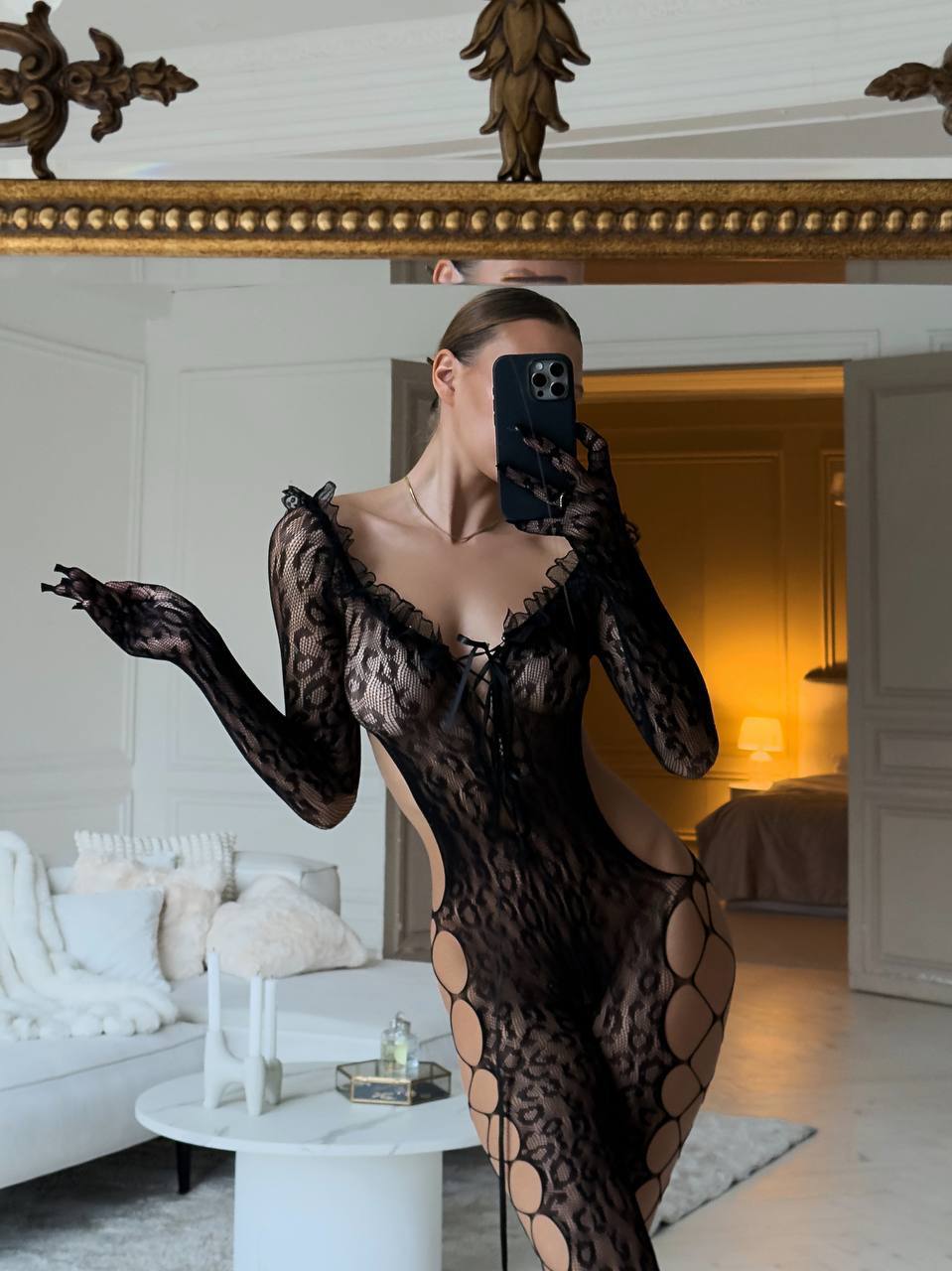 ÉCLIPSE MAISON LACE BODYSTOCKING