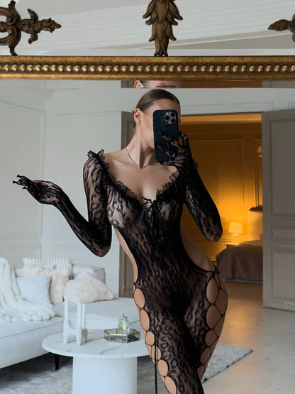 ÉCLIPSE MAISON LACE BODYSTOCKING