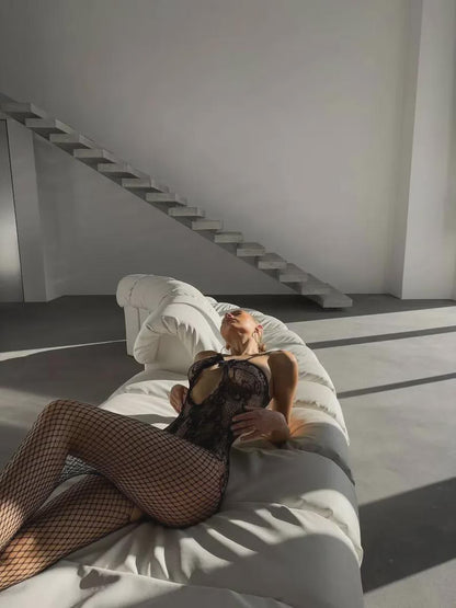 LUNARA BOW BODY STOCKING