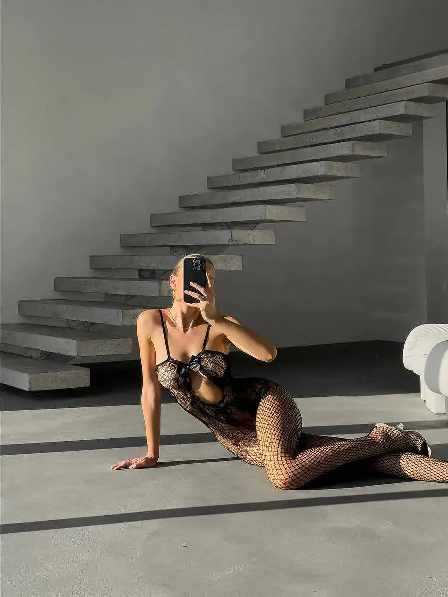 LUNARA BOW BODY STOCKING